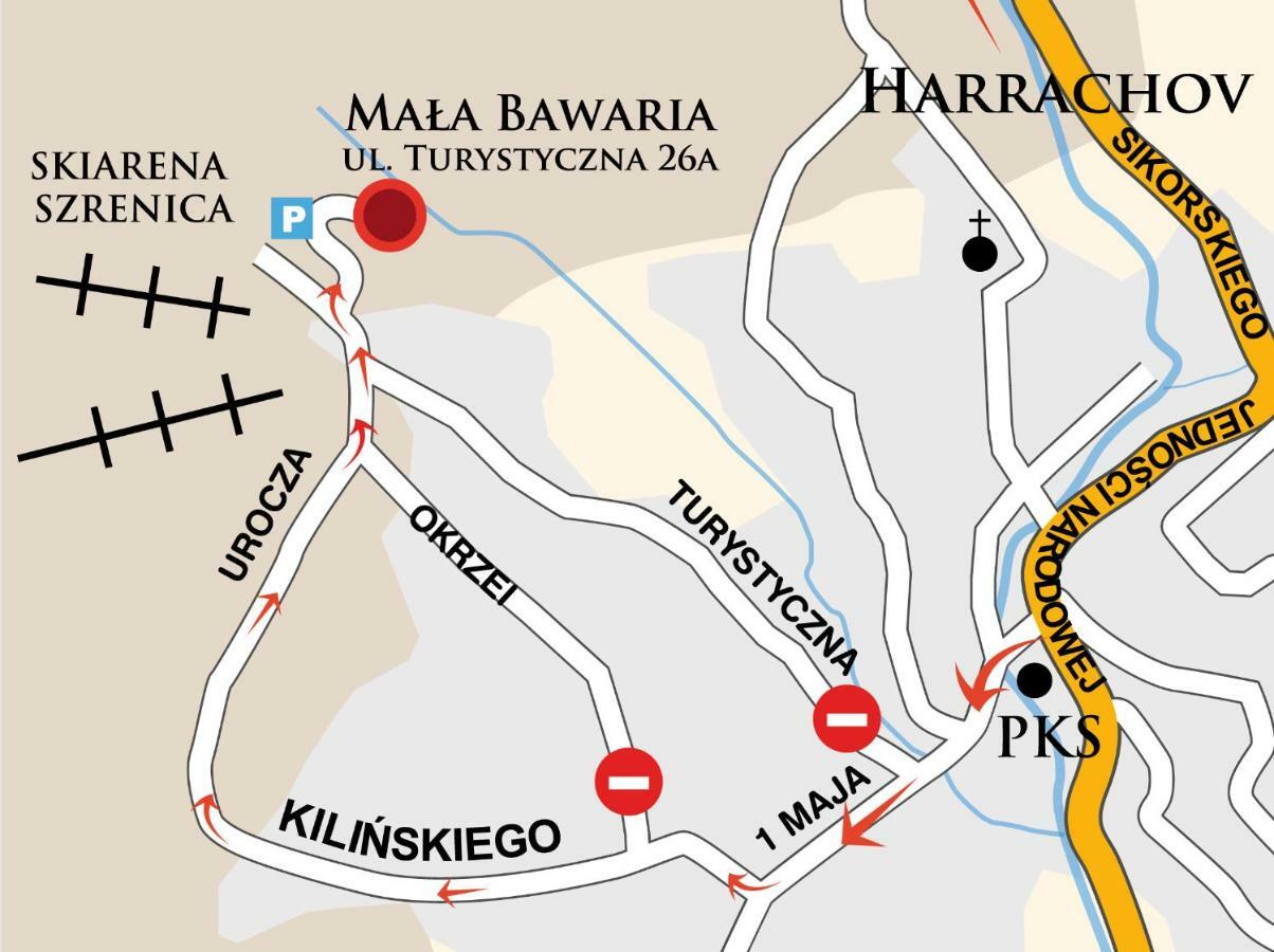 Gosciniec Mala Bawaria Hotel Szklarska Poreba Bagian luar foto